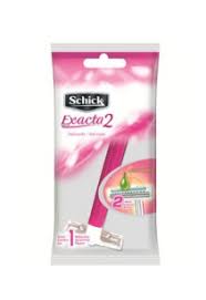 Schick Exacta 2 Delicada (Rosada) x Und