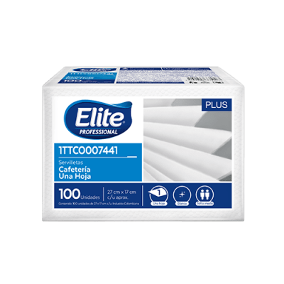 Servilletas ELITE professional Pqte. x 100Und