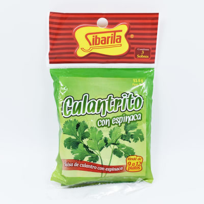 Salsa de Culantro con Espinaca Culantrito Sibarita x 3 Und
