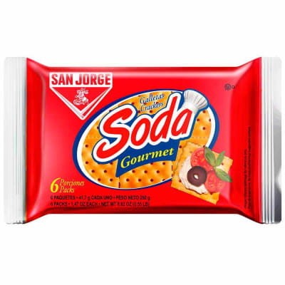 Galleta Soda Gourmet San Jorge Pack x 6Und