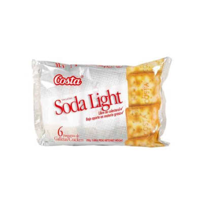 Galleta de Agua Soda Line COSTA Pqte. x 6Und