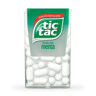 Caramelos en Pastilla Tic Tac menta