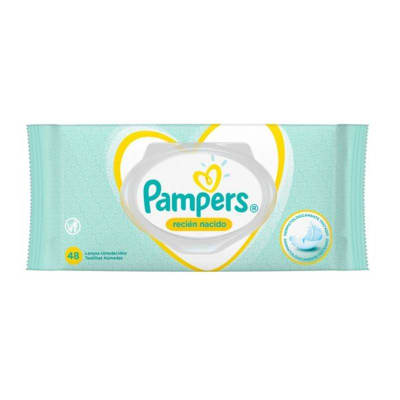 Toallas Húmedas Pampers recien nacido x 48Und
