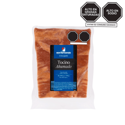 Tocino ahumado (Rango 500 a 750 Gr.)