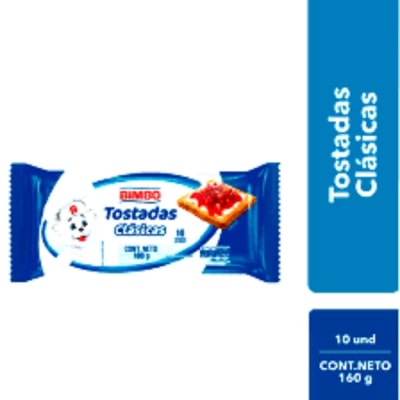 Tostadas Clásicas Bimbo 128gr