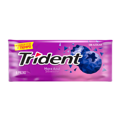 Goma de Mascar Trident Morazul