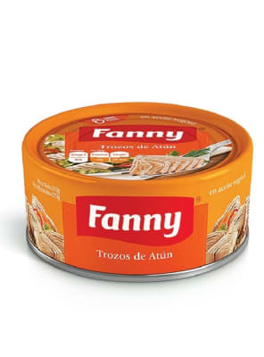 Trozos de Atún FANNY Aceite Vegetal 170gr