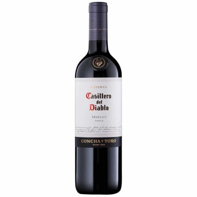 Vino Casillero de Diablo Merlot 750ml