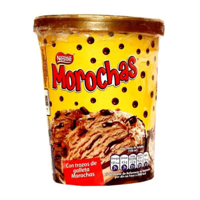 HELADO MOROCHA TROZOS DE GALLETA DE CHOCOLATE