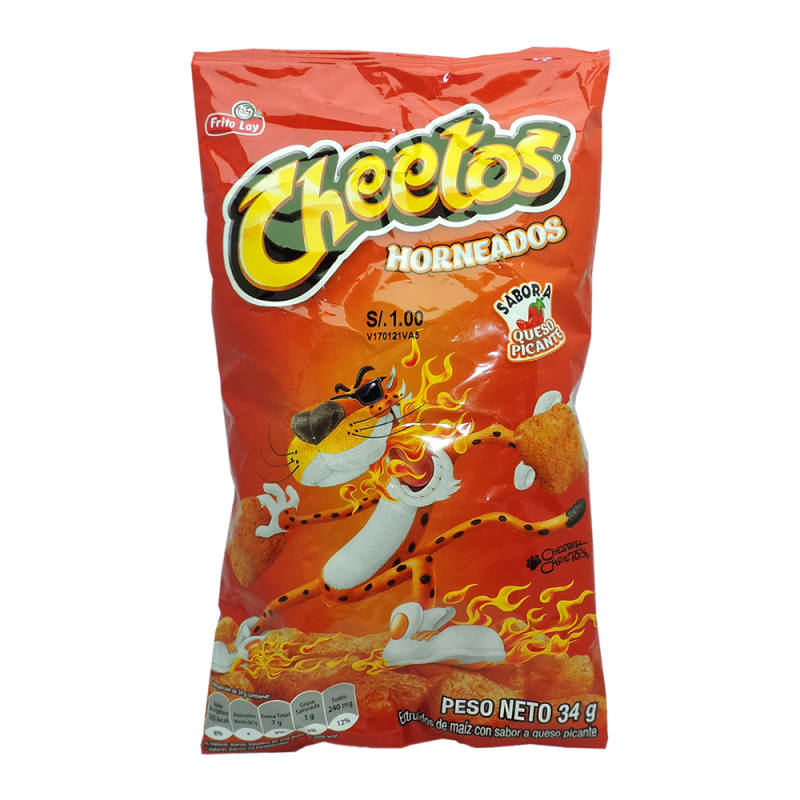 Cheetos Queso Picantes (Bolsa x 34gr) | SF Market Online
