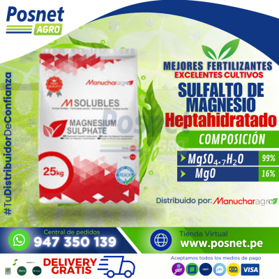 SULFATO DE MAGNESIO HEP - MC *