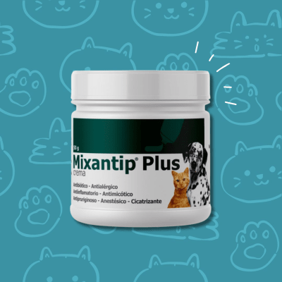 Mixantip Plus Crema Topica Perros y gatos 50 grs