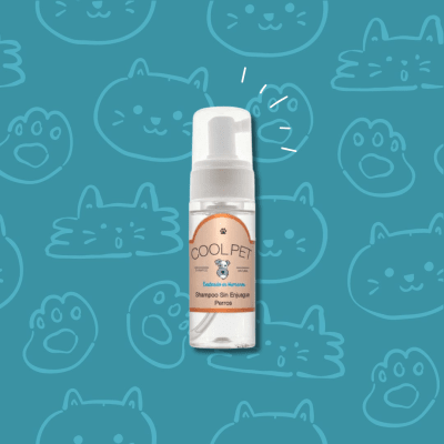 Shampoo sin enjuague Perro Coolpet 150 ml.
