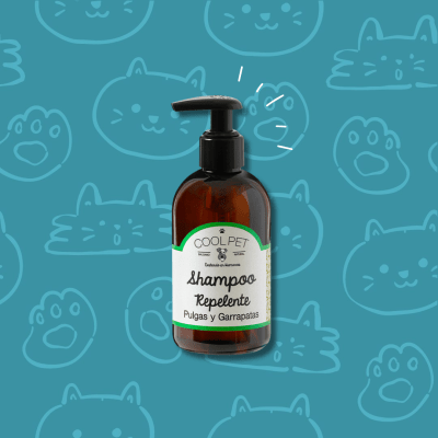 Shampoo Tea Tree Coolpet Repelente Natural Perros 250 ml