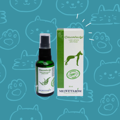 Descontractyl Locion Calmante Medvetarom Perro Y Gato 30 ml.