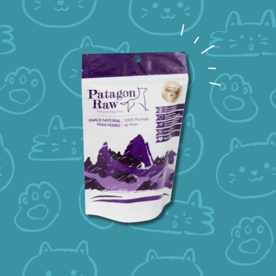 Snack  Patagon Raw Perro Sabor Pavo 40 grs
