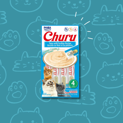 Snack Gato Inaba Ciao Churu Atun Y Ostiones