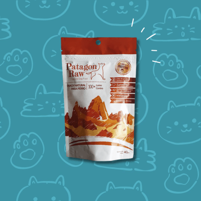Snack Patagon Raw Perro Sabor Cerdo 40 grs