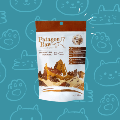Snack Patagon Raw Perro Sabor Vacuno 40 grs