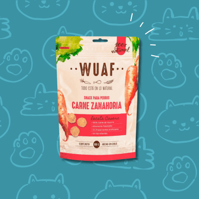 Snack Perro Carne Zanahoria 100 grs