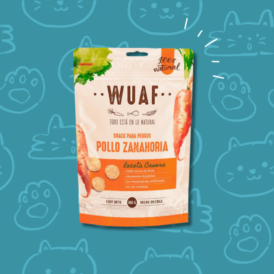 Snack Perro Pollo Zanahoria 100 grs