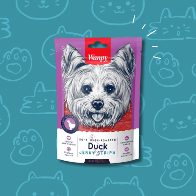Snack Perro Wanpy Duck 100 grs