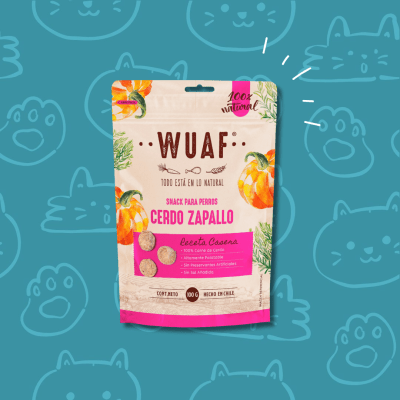 Snack Wuaf Perro Cerdo Zapallo