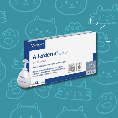 Allerderm Spot on 6 Pipetas para Perros sobre 10 kg