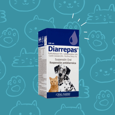 Diarrepas Suspension Oral 100 ml Perros y Gatos