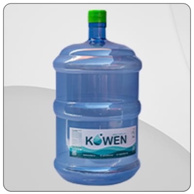 BOTELLON NUEVO CON 20 LITROS AGUA KOWEN