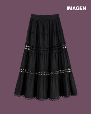 FALDA PISOS  C/MACRAME