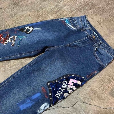 JEANS LENT PAINT