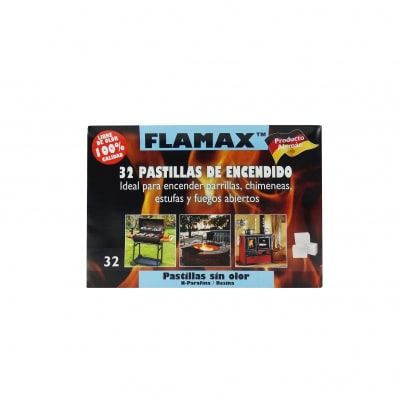 Pastilla de Encendido FLAMAX 32 Unidades