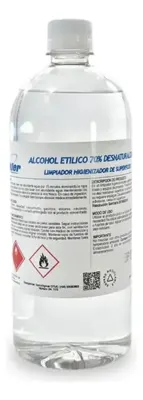 Alcohol Etílico Desinfectante 70% 1 L. Winkler
