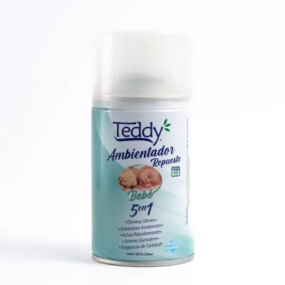 Ambiental 250 ml. Repuesto Maquina Bebé Teddy