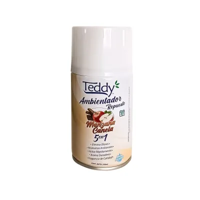 Ambiental 250 ml. Repuesto Maquina Manzana Canela Teddy