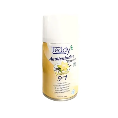 Ambiental 250 ml. Repuesto Maquina Vainilla Teddy
