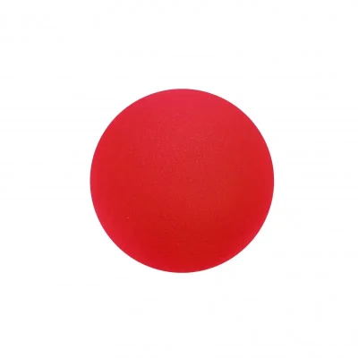 Balón Esponja Gimnasia 6 Pulgadas Rojo