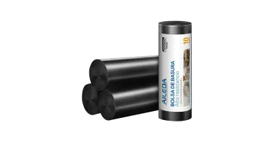 Bolsa Basura Negra 90x130 cm. 10+1 U. Aileda