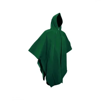 Capa Para Lluvia PVC Verde T10