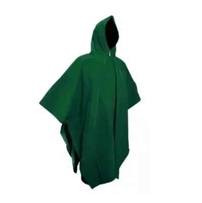 Capa Para Lluvia PVC Verde