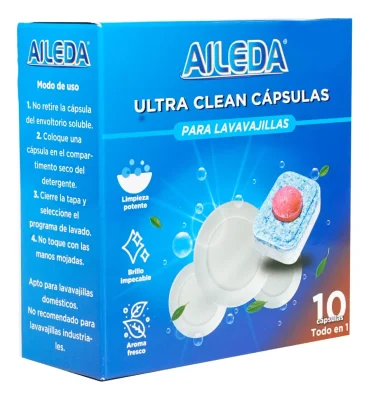 Capsulas Para Lavavajillas 10 U. Aileda