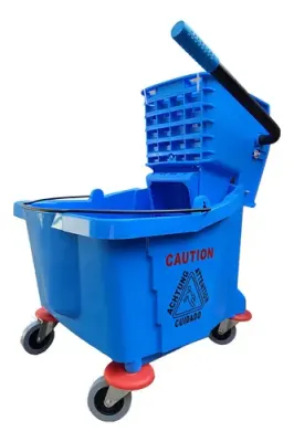 Carro Mopero Estrujador 33 L. Azul