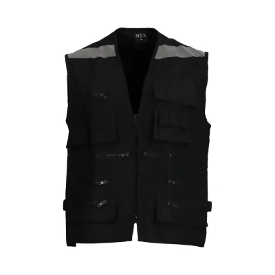 Chaleco Geólogo Negro T/XL