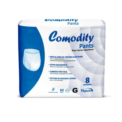 Comodity Pants Ropa Interior T/G 8 U.