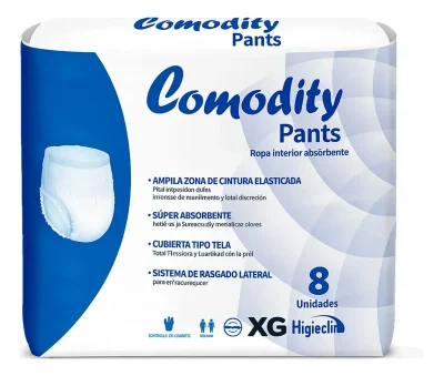 Comodity Pants Ropa Interior T/XG 8 U.