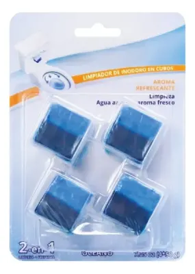 Cubos Aromatizantes Para Estanque de Inodoro 4 U. Aileda