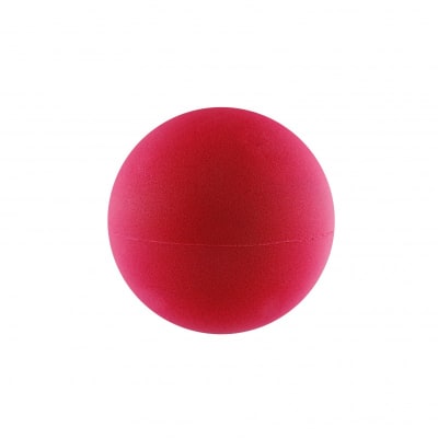 Balón Esponja Gimnasia 6 Pulgadas Rojo