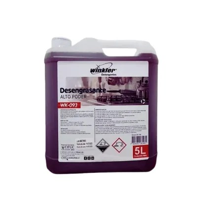 Desengrasante Industrial WK-093 5 L. Winkler