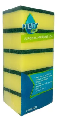Esponja Multiuso x 5 Unidades Purity